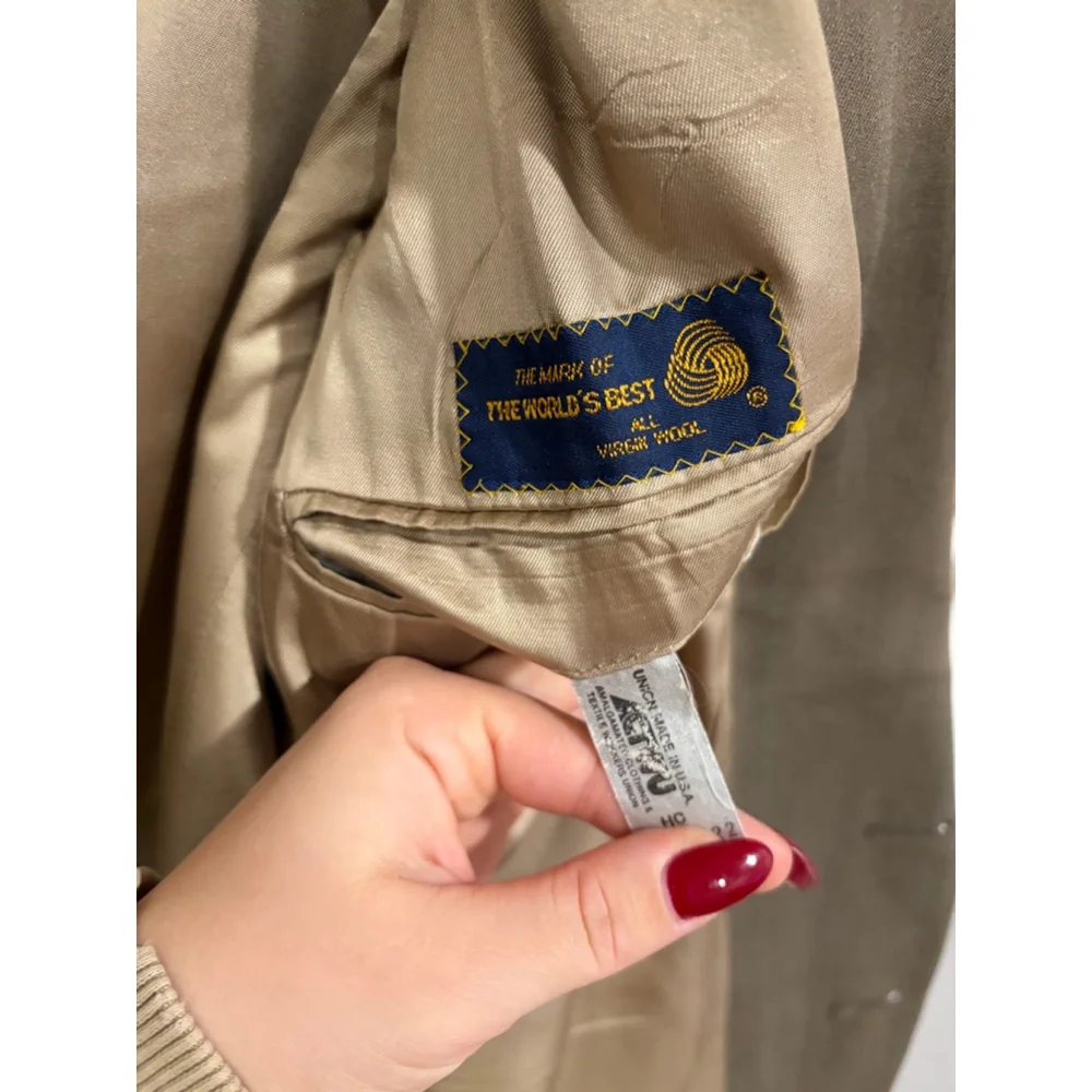 Polo University Club Ralph Lauren Super 150s Virgin Wool Blazer USA Made